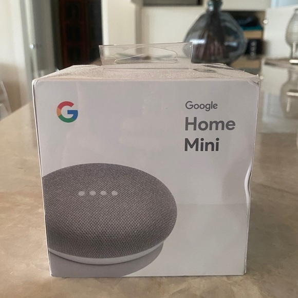 Google Home Mini Smart Speaker with Google Assistant - Chalk (GA00210-US) - Picture 3 of 8